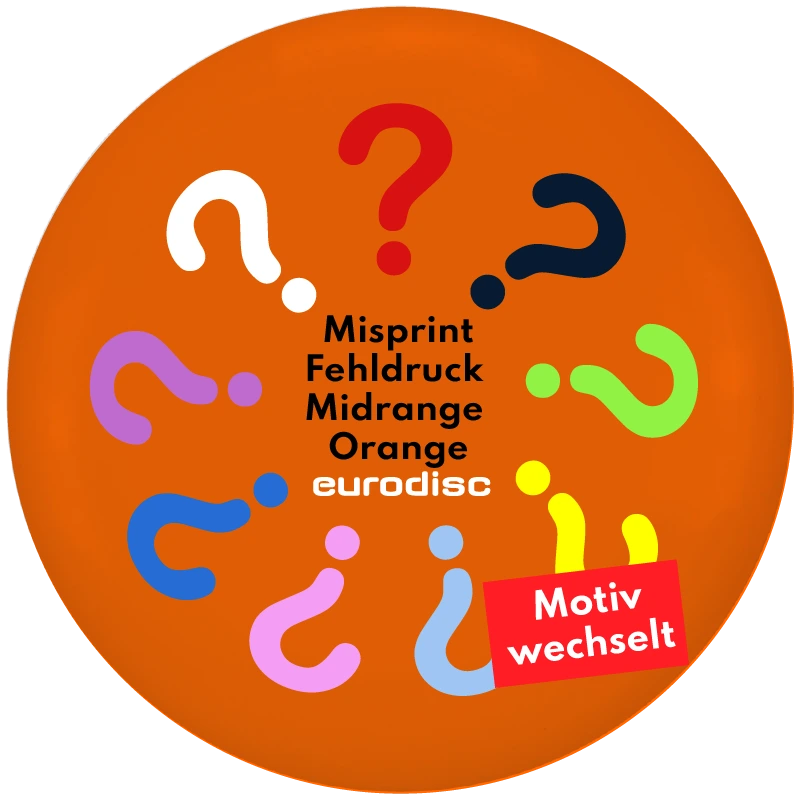 eurodisc Misprint Discgolf SQU - Putter - Midrange -  Driver